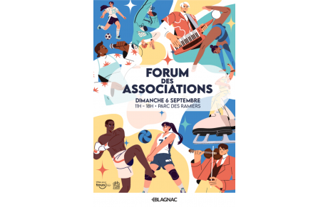 Inscriptions le 6 septembre à la fête des associations de Blagnac
